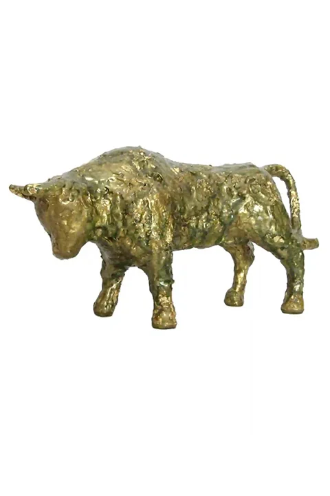 Handmade sculpture of the Cretan bull, Minoan civilization, Greek mythology