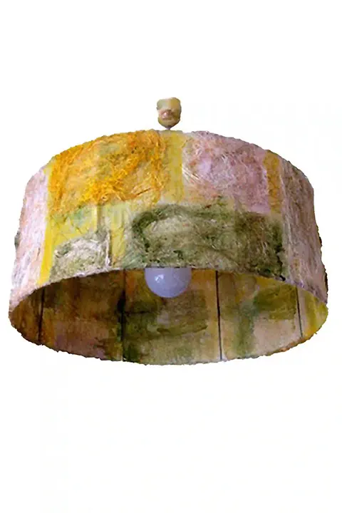 Handmade ceiling light, unique custom design