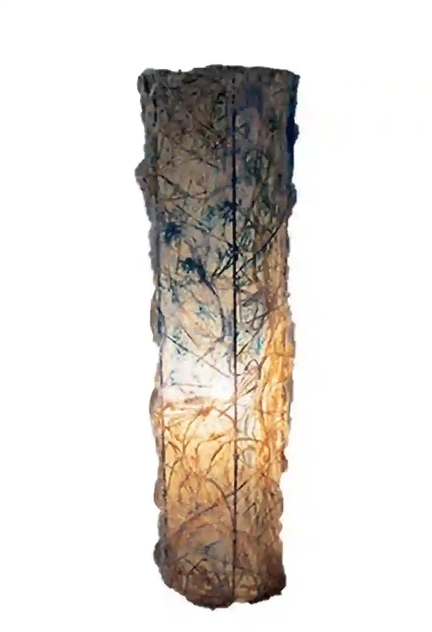 Handmade floor lamp, unique custom design