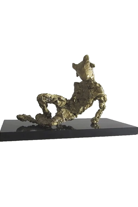 Handmade sculpture of the Minotaur from Minoan Crete, Greek mythology, unique design, custom-made