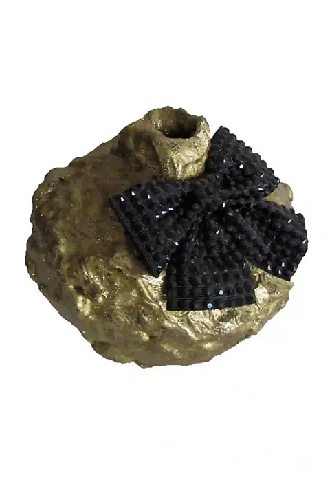Handmade pomegranate sculpture, symbol of luck, unique design, custom-made