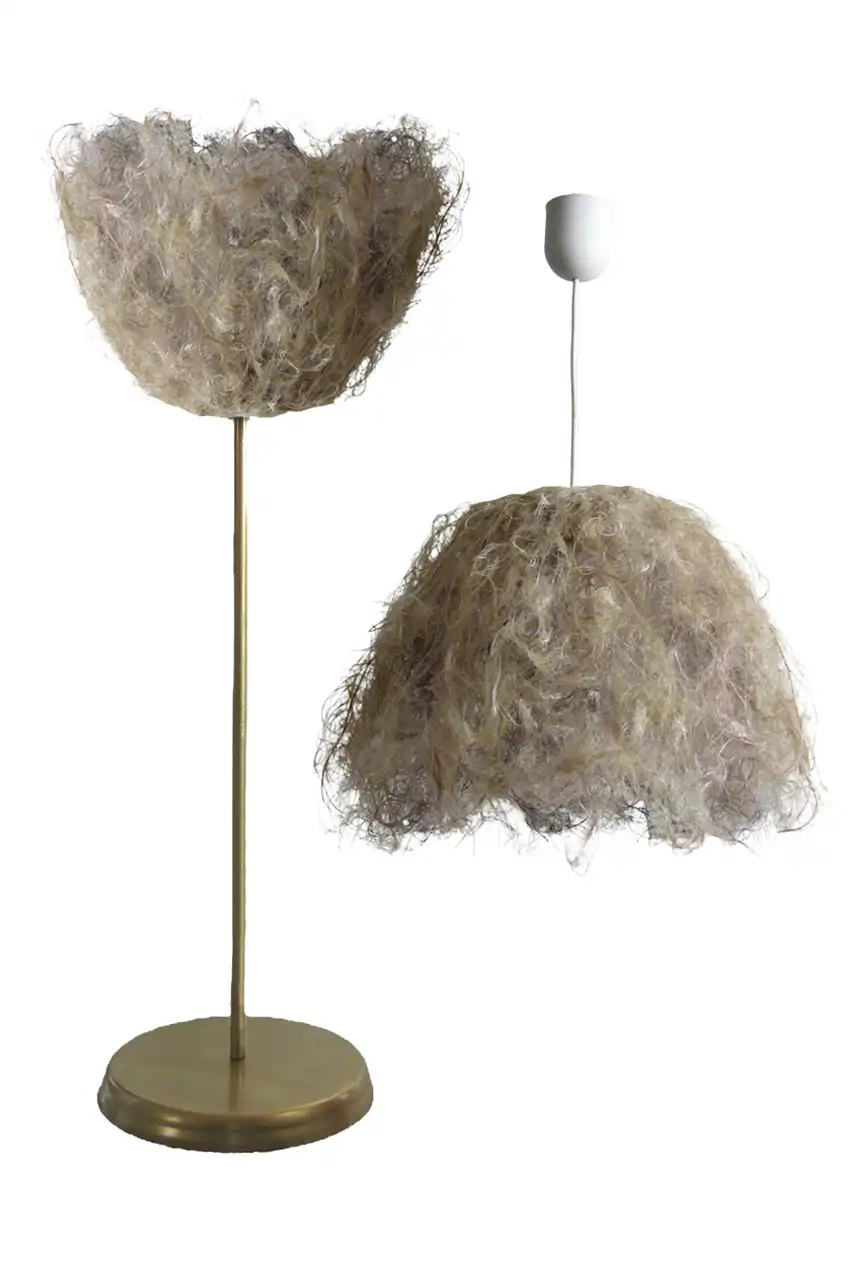 Handmade lamp, unique custom design