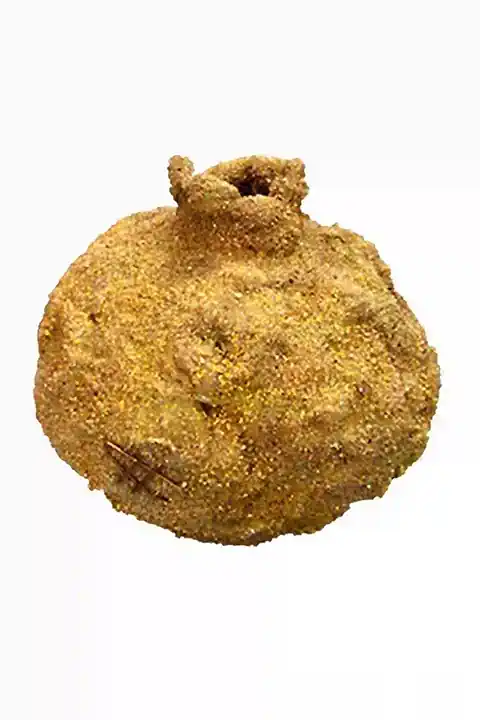 Handmade pomegranate sculpture, symbol of luck, unique design, custom-made