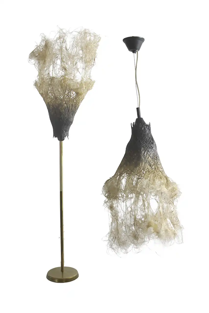 Handmade lamp, unique custom design